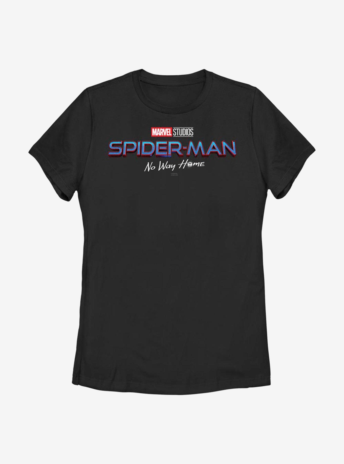 Marvel Spider-Man: No Way Home No Way Home Logo Womens T-Shirt, BLACK, hi-res