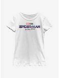 Marvel Spider-Man: No Way Home No Way Home Logo Youth Girls T-Shirt, WHITE, hi-res