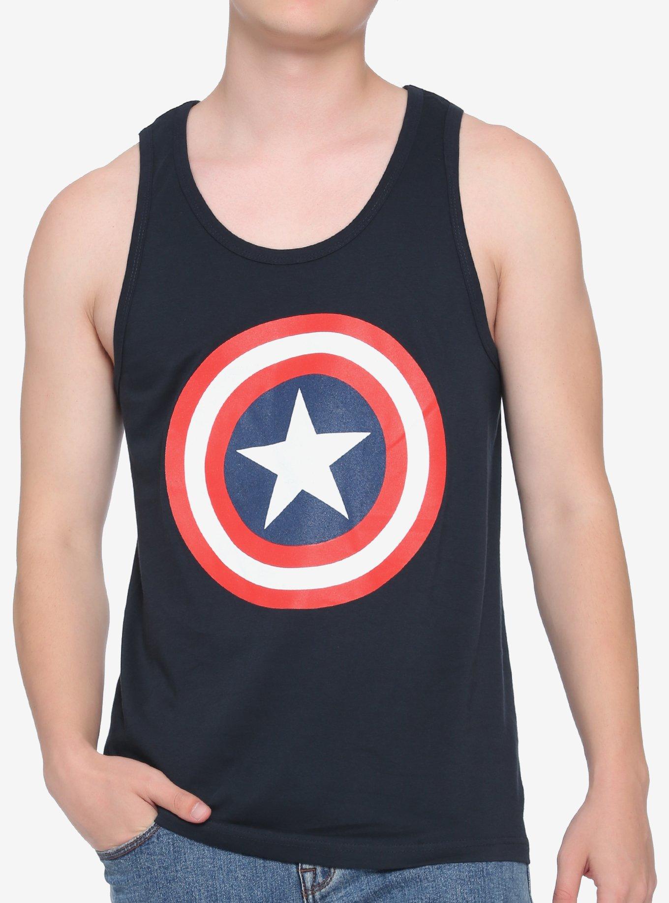 Marvel Captain America Shield Tank Top, MULTI, hi-res