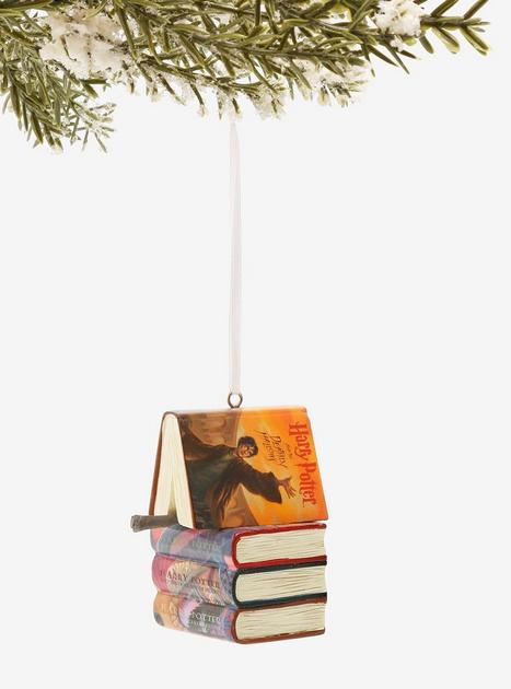 Harry Potter Book Stack Ornament | BoxLunch