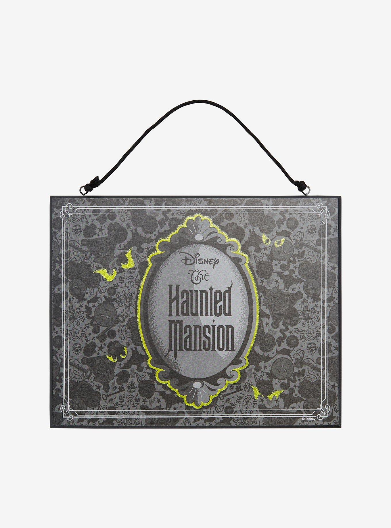 Disney Haunted Mansion Welcome Foolish Mortals Reversible Sign, , hi-res