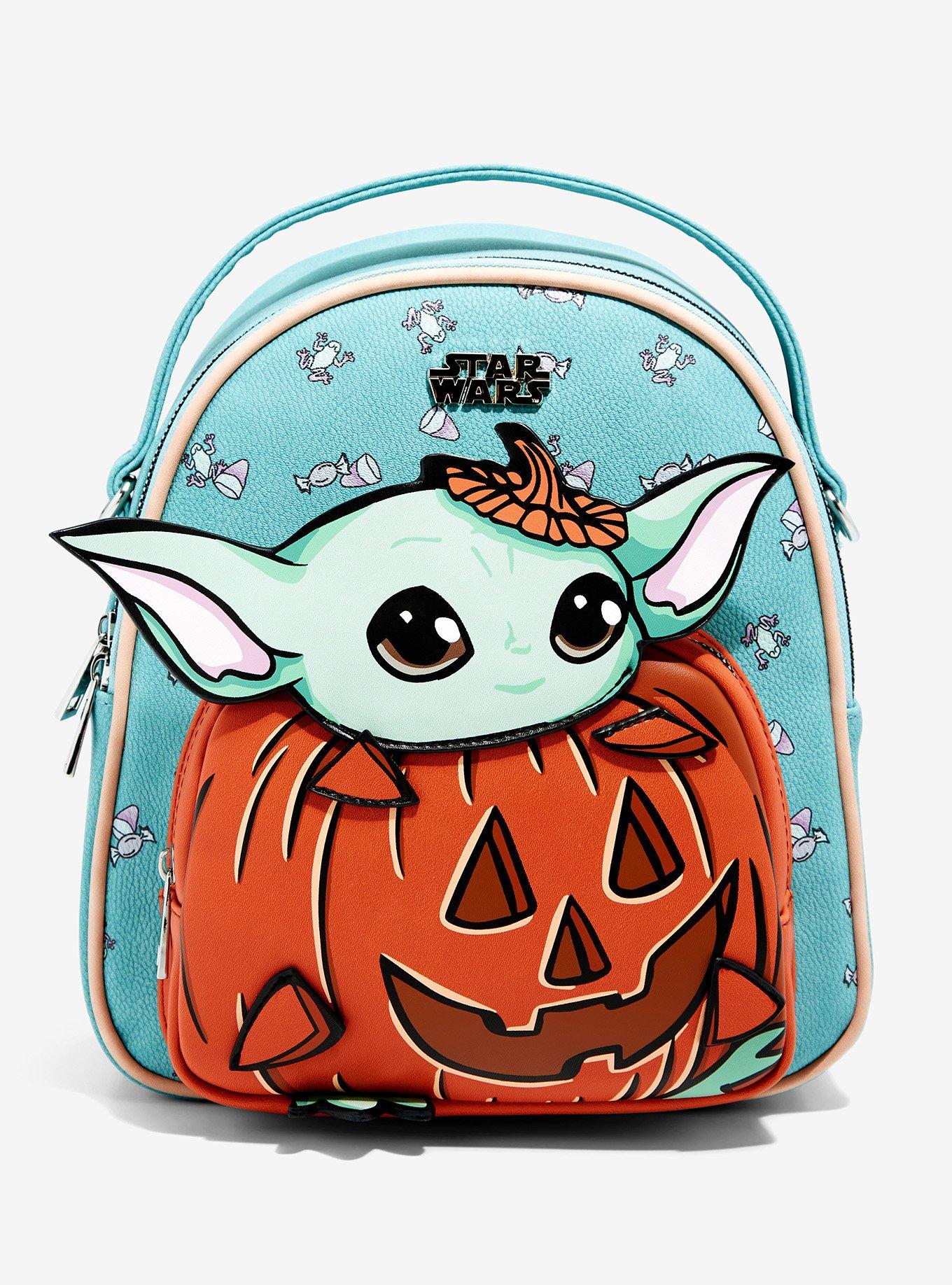 Star Wars The Mandalorian The Child in JackO'Lantern Mini Backpack
