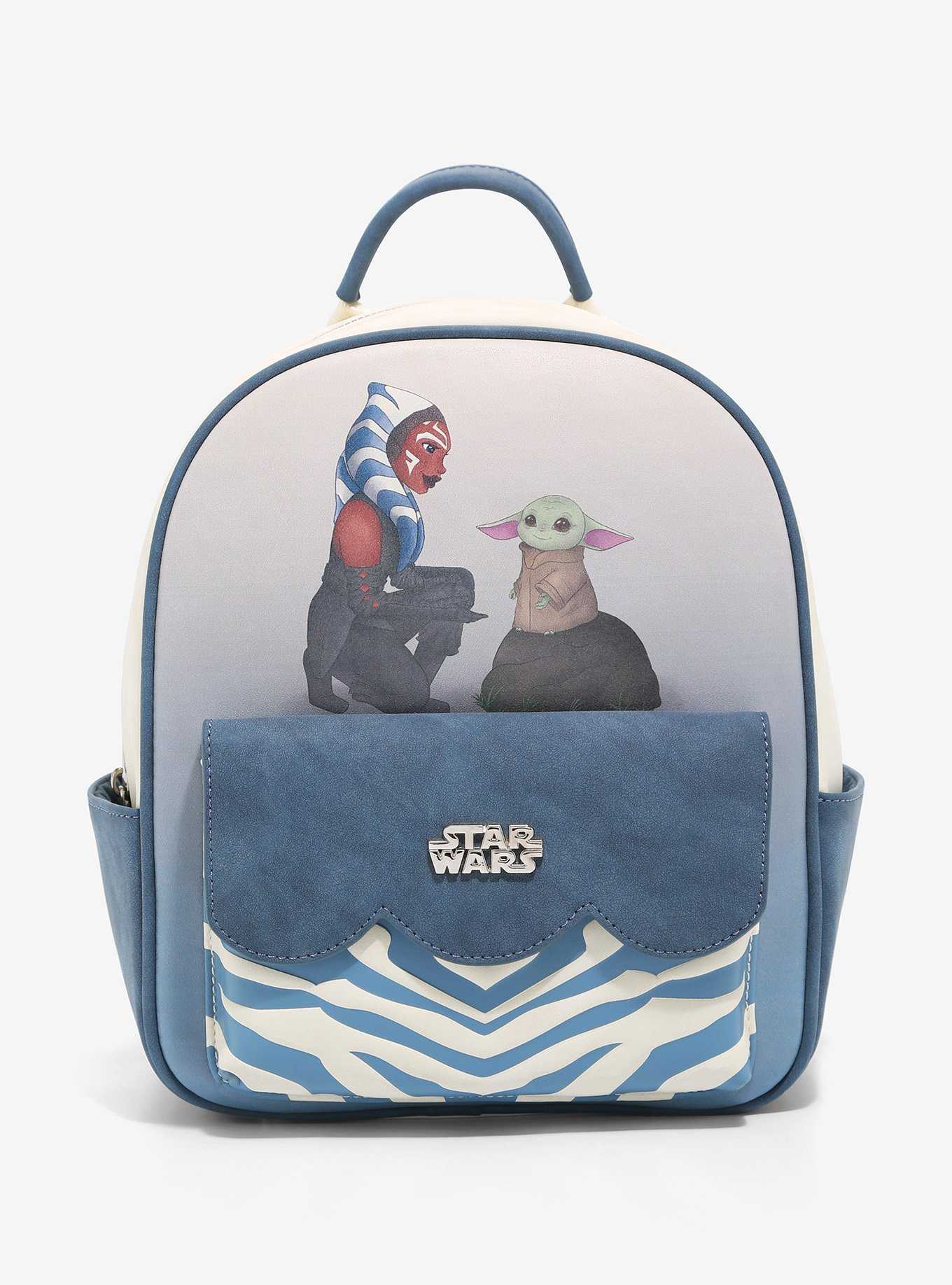 Star Wars The Mandalorian Ahsoka & Grogu Mini Backpack - BoxLunch Exclusive, , hi-res