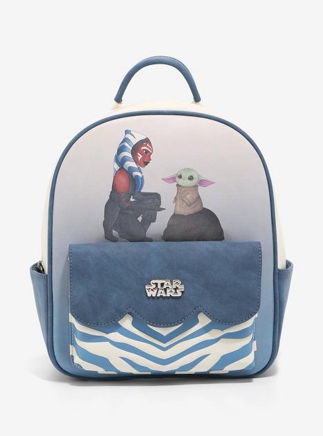 Disney BioWorld Star Wars Ashoka Tano store Mini Backpack & Wallet Set. NEW! NWT!