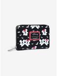 Loungefly Disney Mickey & Minnie Mouse Ghostly Glow-in-the-Dark Small Zip Wallet - BoxLunch Exclusive, , hi-res