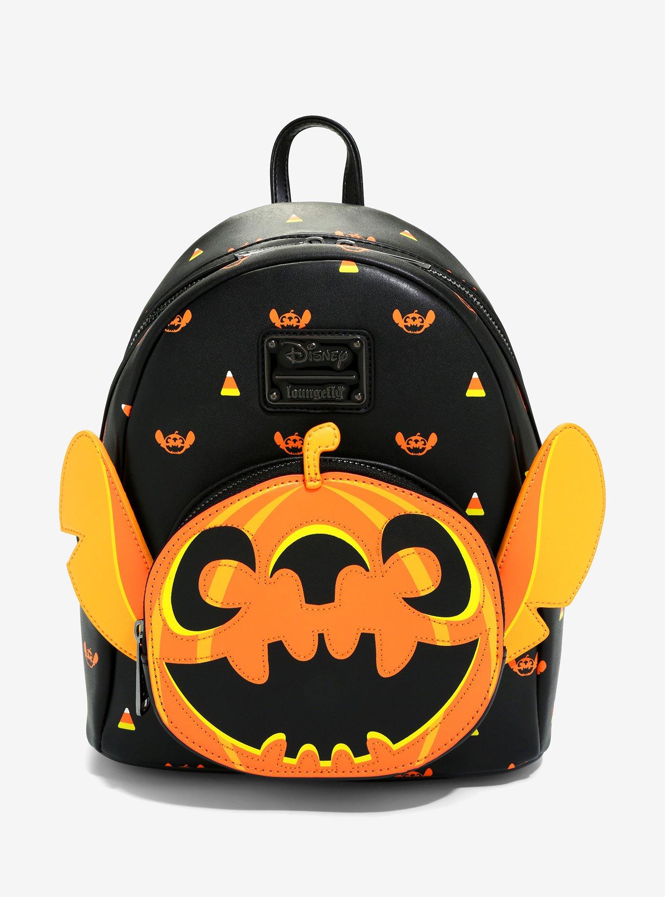 Loungefly Disney Lilo & Stitch Jack-o'-lantern Stitch Mini Backpack - BoxLunch Exclusive