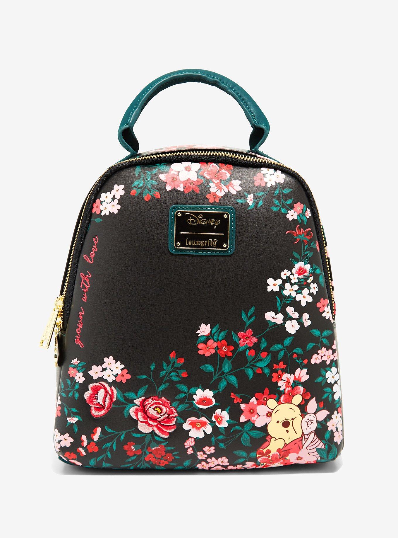 Loungefly Disney Sleeping Beauty Floral Mini Backpack - BoxLunch Exclusive