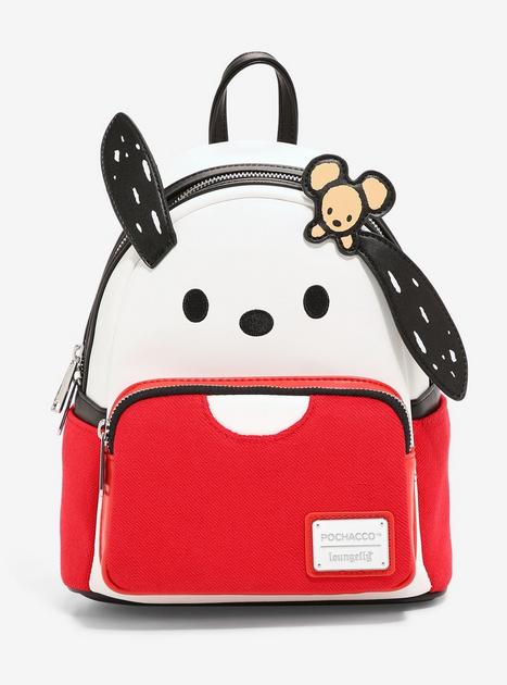 Loungefly Sanrio Pochacco Red T-Shirt Figural Mini Backpack  display picture 3
