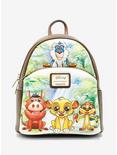Loungefly Disney The Lion King Chibi Simba & Friends Mini Backpack - BoxLunch Exclusive, , hi-res