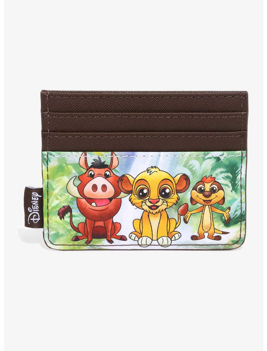 Loungefly Disney The Lion King Chibi Simba & Friends Cardholder - BoxLunch Exclusive, , hi-res