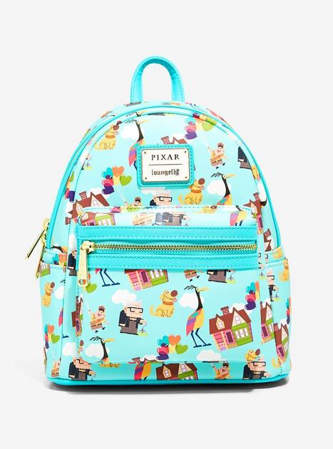 Loungefly Disney Pixar Up Characters Allover Print Mini Backpack ...