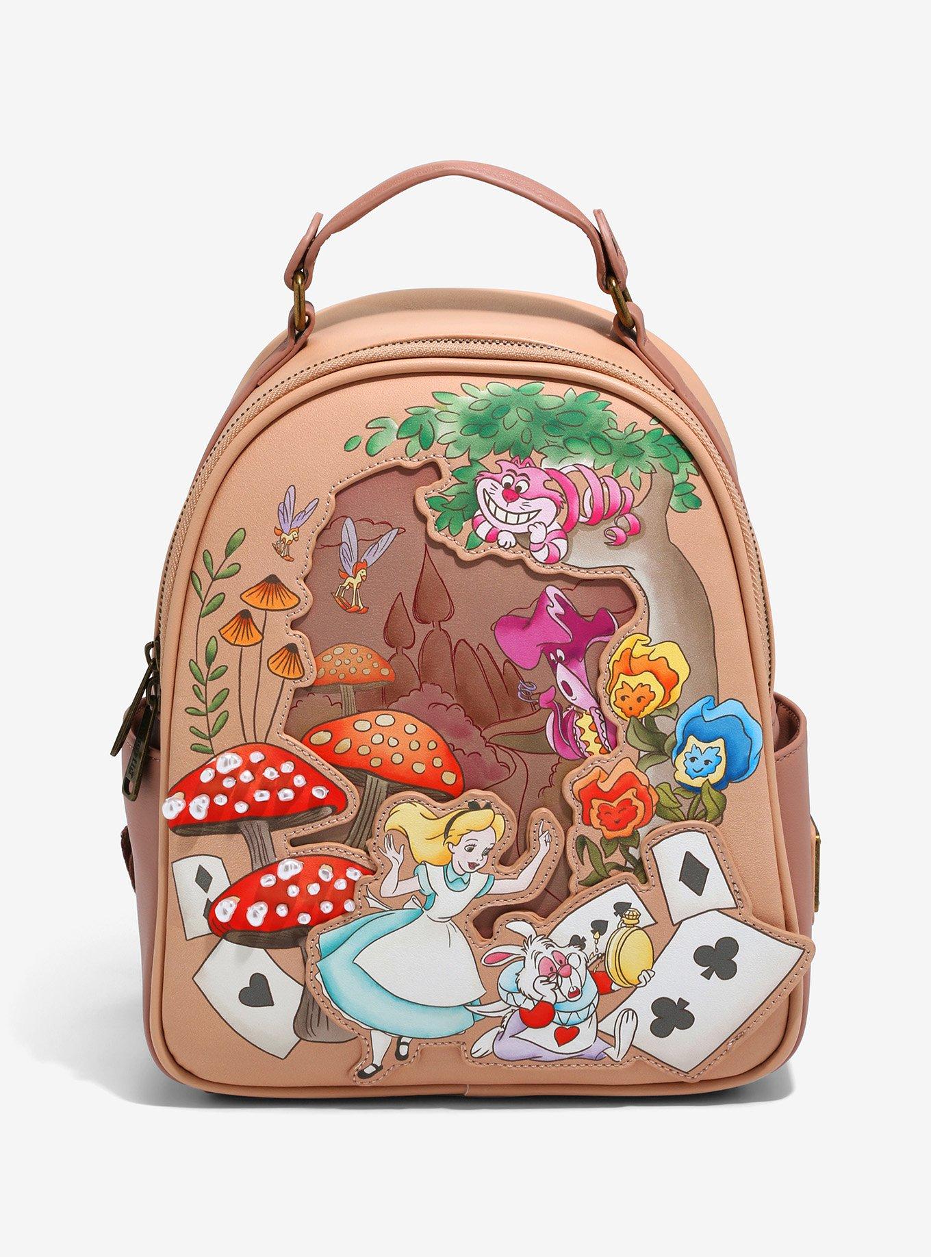 Disney Loungefly Alice In Wonderland Mini Backpack