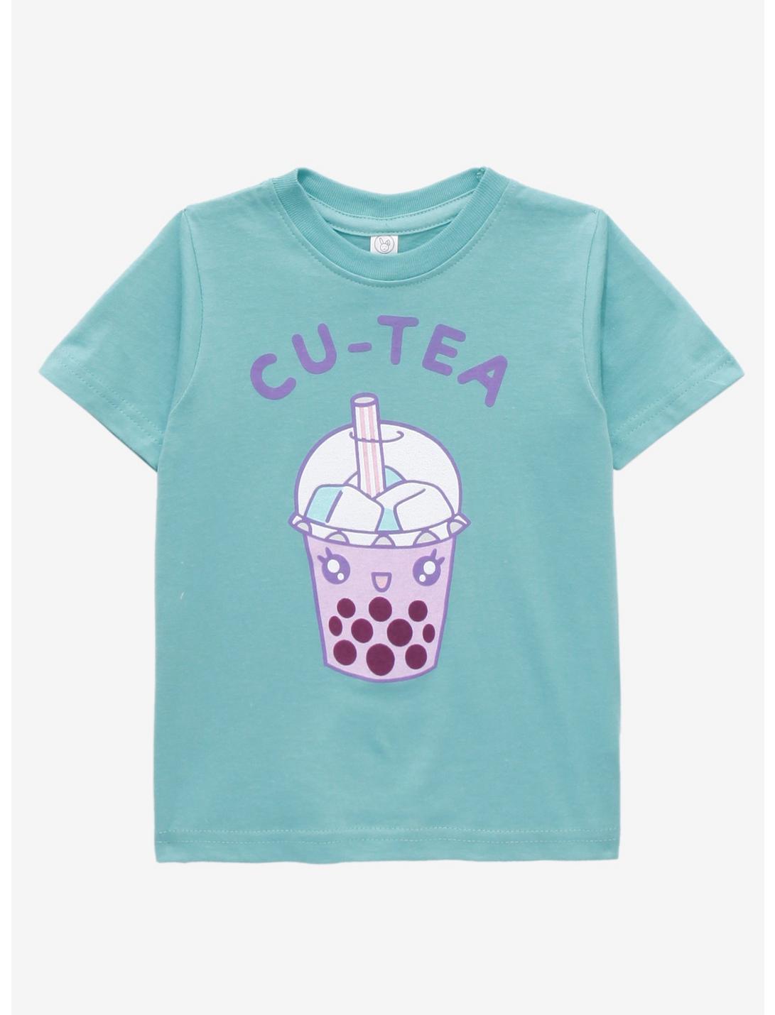 Cu-Tea Chibi Boba Toddler T-Shirt - BoxLunch Exclusive, SAGE, hi-res