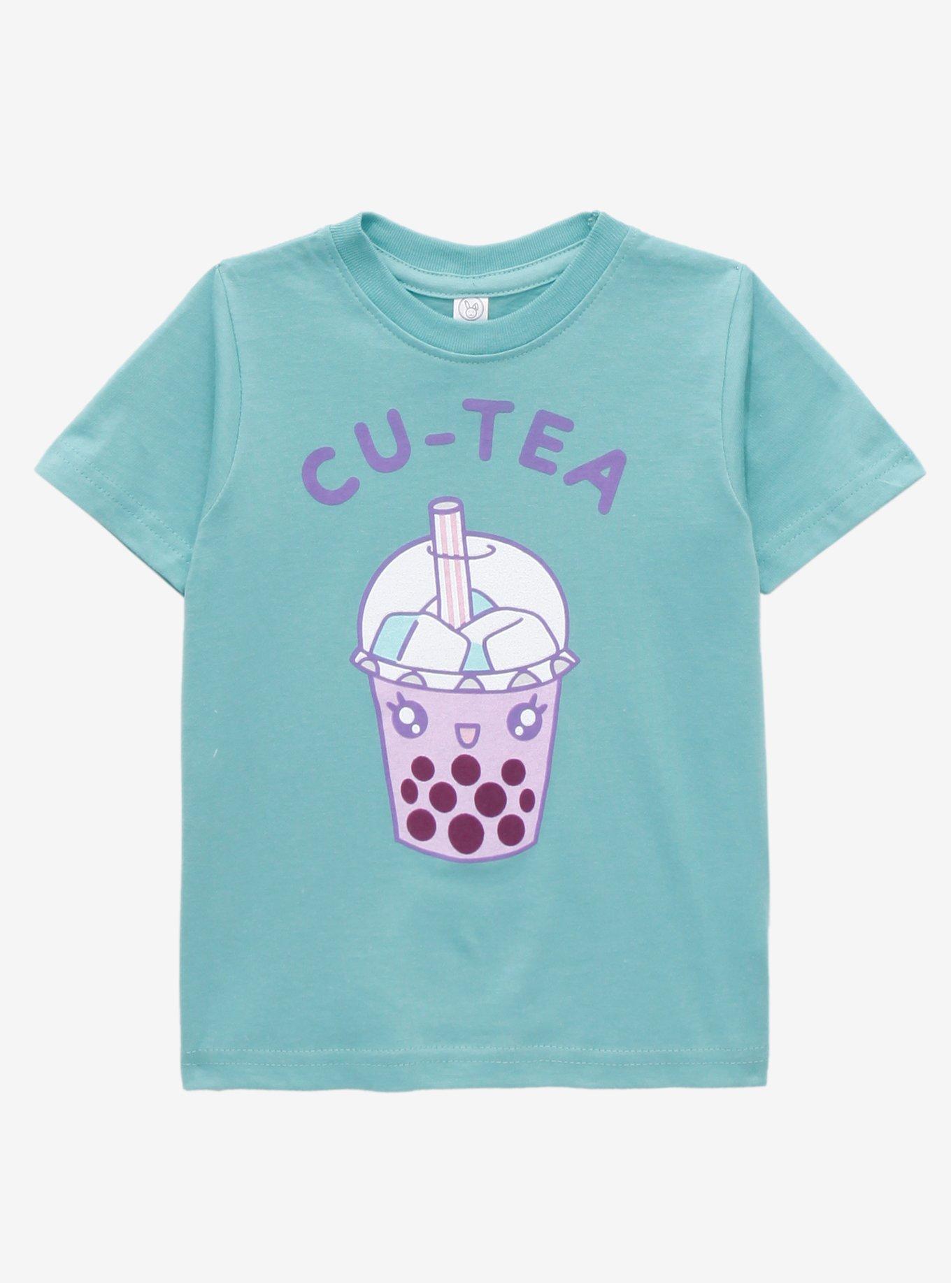 Cu-Tea Chibi Boba Toddler T-Shirt - BoxLunch Exclusive, SAGE, hi-res