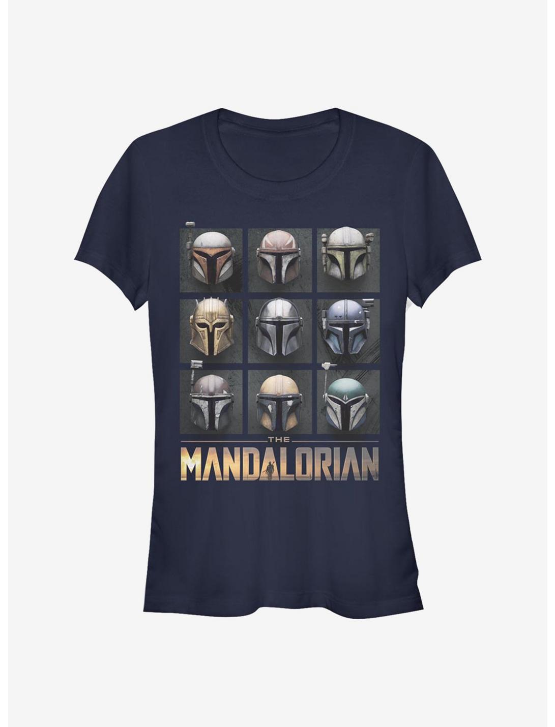 Star Wars The Mandalorian Mando Helmet Boxup Girls T-Shirt, , hi-res