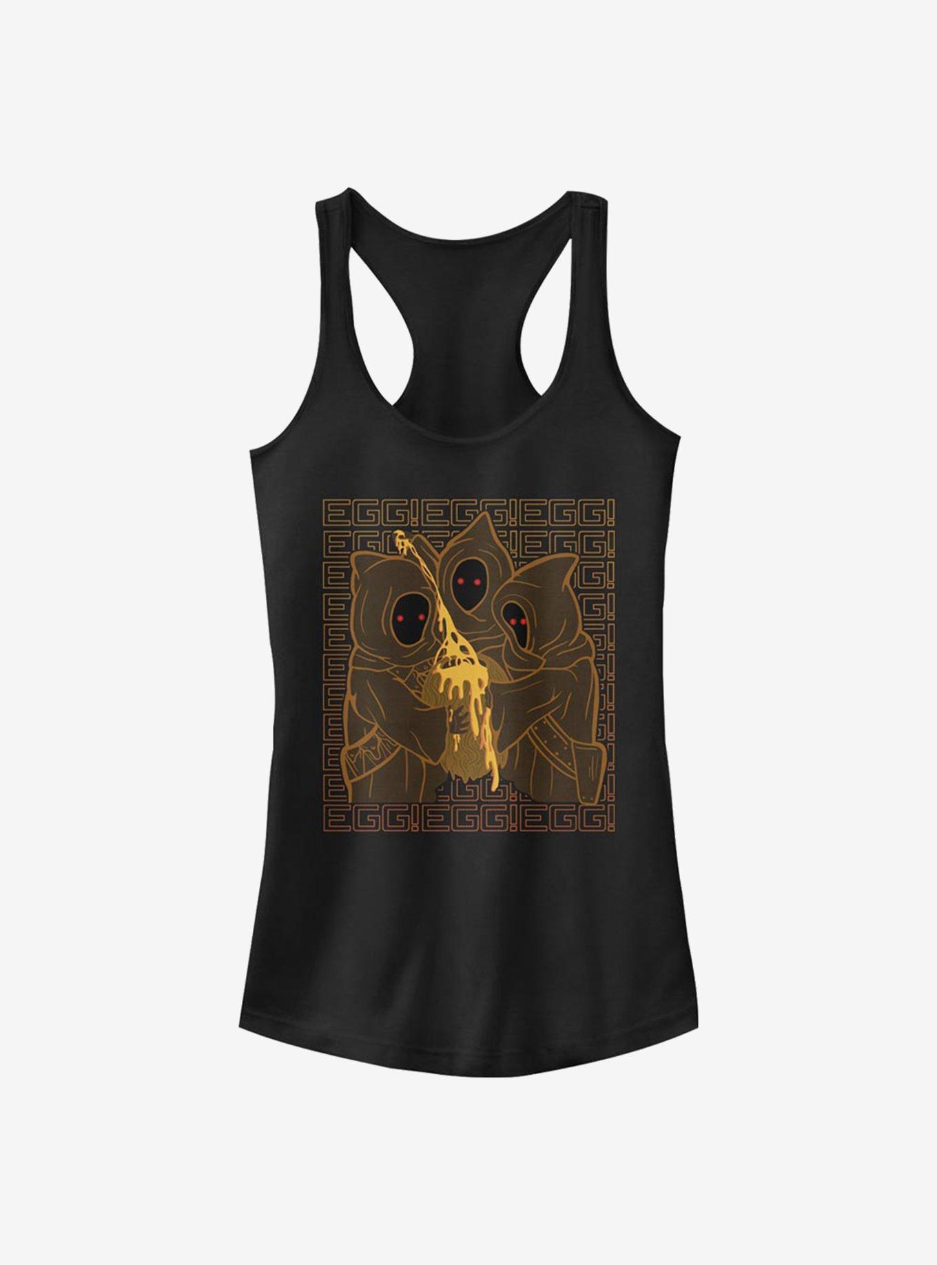 Star Wars The Mandalorian Jawa Egg Girls Tank, BLACK, hi-res