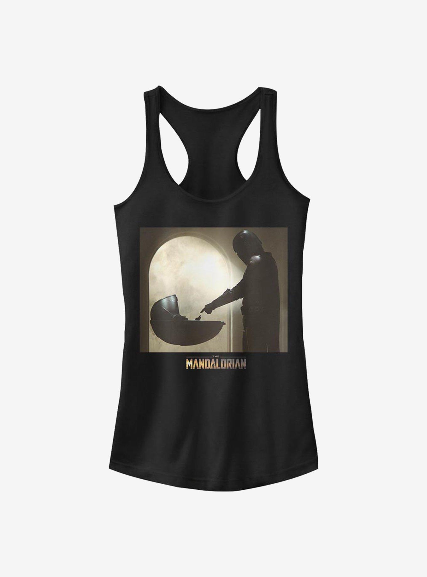 Star Wars The Mandalorian The Child Scene Girls Tank, BLACK, hi-res