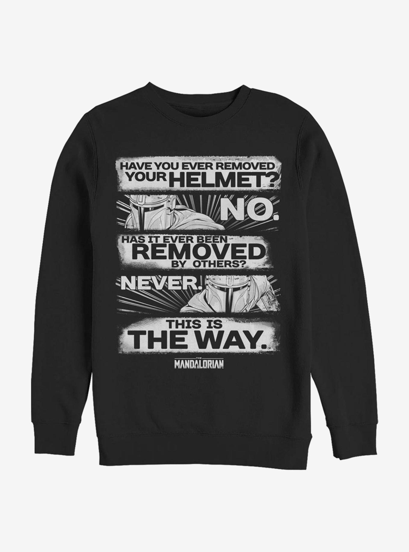 Star Wars The Mandalorian This Is The Way Crew Sweatshirt, , hi-res