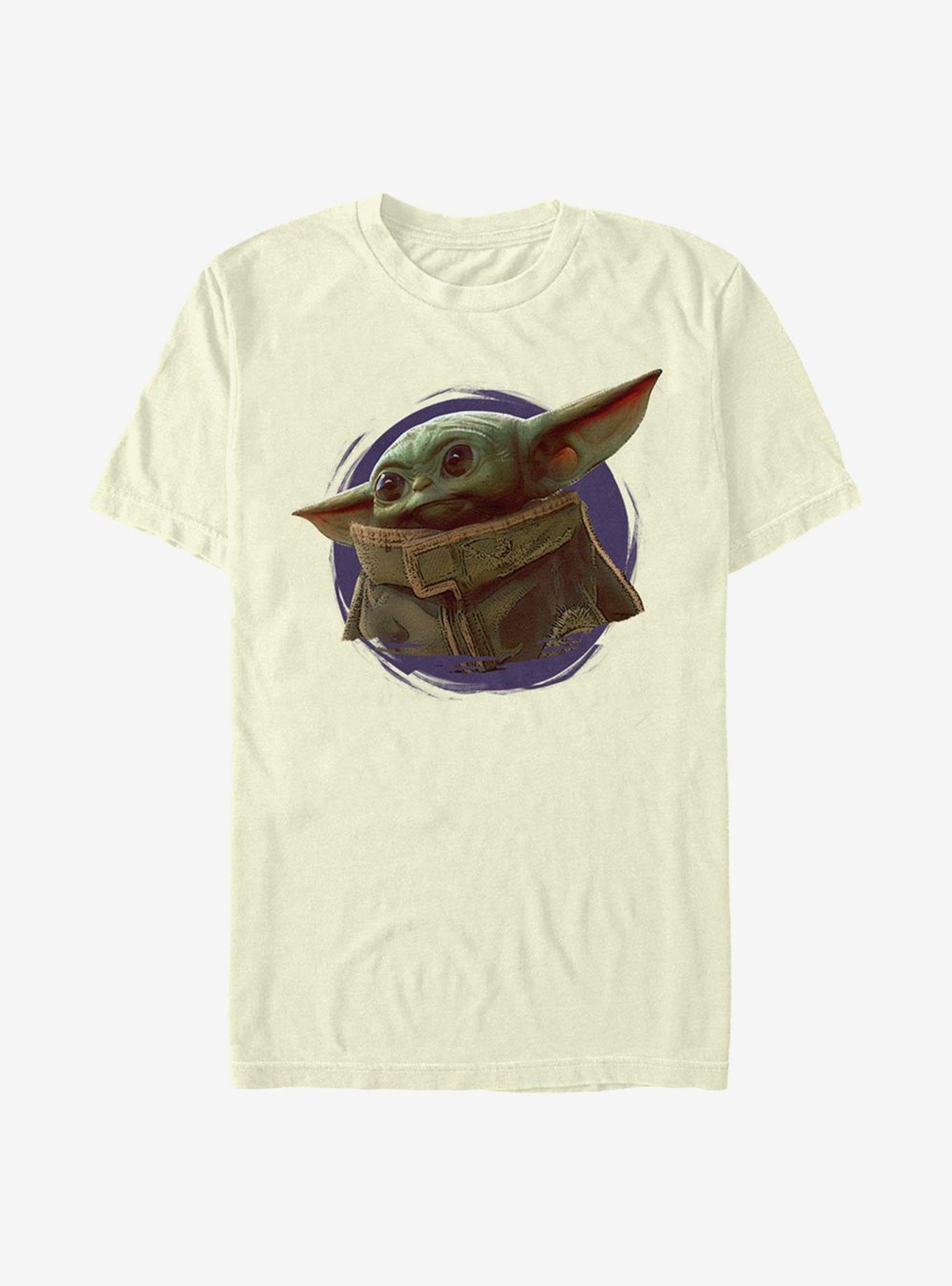 Star Wars The Mandalorian The Child Portrait T-Shirt, NATURAL, hi-res