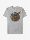 Star Wars The Mandalorian The Child Portrait T-Shirt, SILVER, hi-res