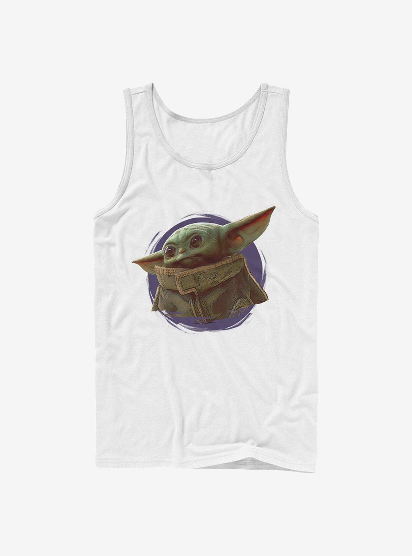 Star Wars The Mandalorian The Child Portrait Tank, WHITE, hi-res