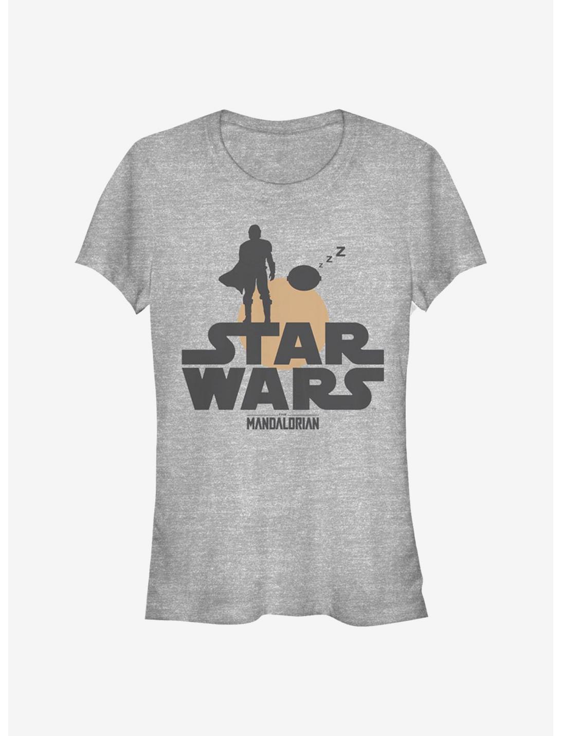 Star Wars The Mandalorian Sunset Duo Girls T-Shirt, ATH HTR, hi-res