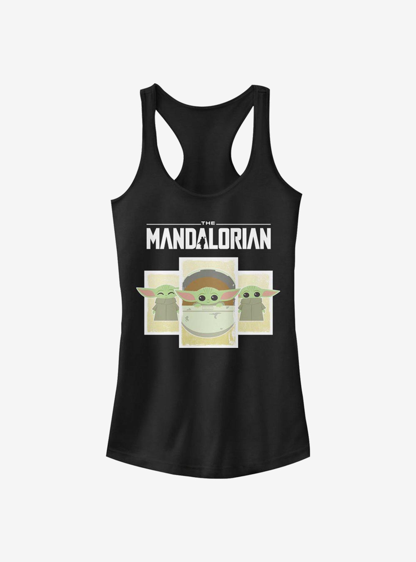 Star Wars The Mandalorian The Child Boxes Girls Tank, BLACK, hi-res