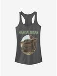 Star Wars The Mandalorian The Child The Look Girls Tank, CHARCOAL, hi-res