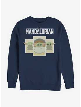 Star Wars The Mandalorian The Child Boxes Crew Sweatshirt, , hi-res