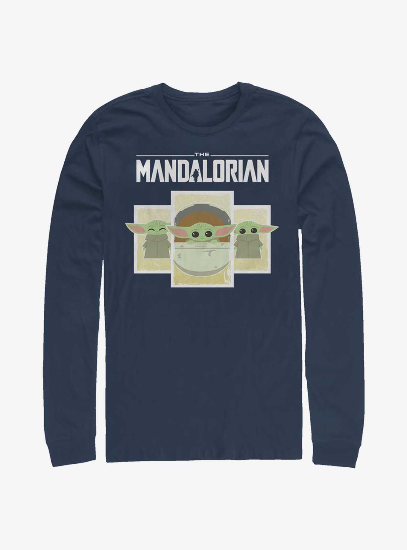 Star Wars The Mandalorian The Child Boxes Long-Sleeve T-Shirt, , hi-res
