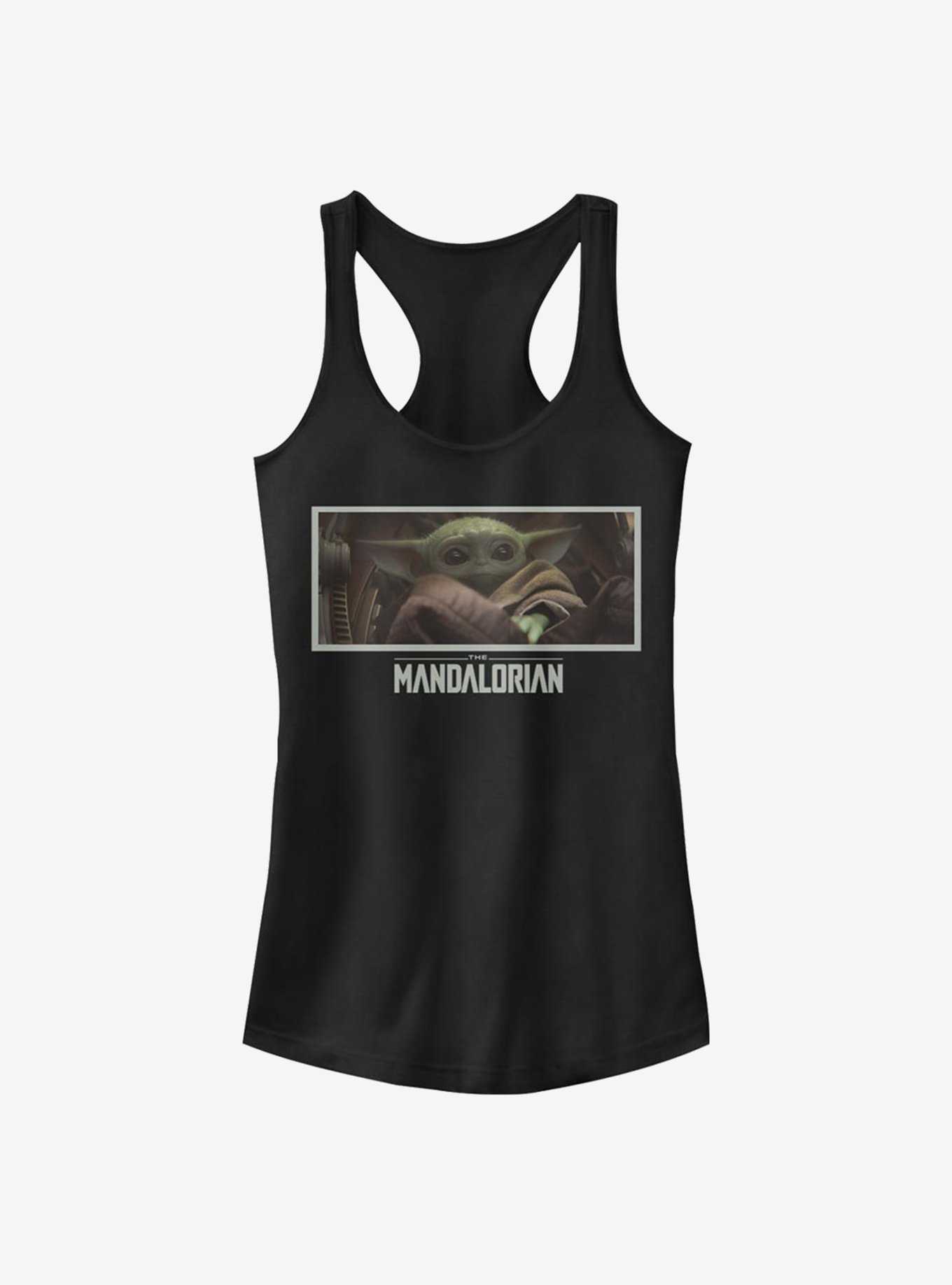 Star Wars The Mandalorian The Child The Stare Girls Tank Top, , hi-res