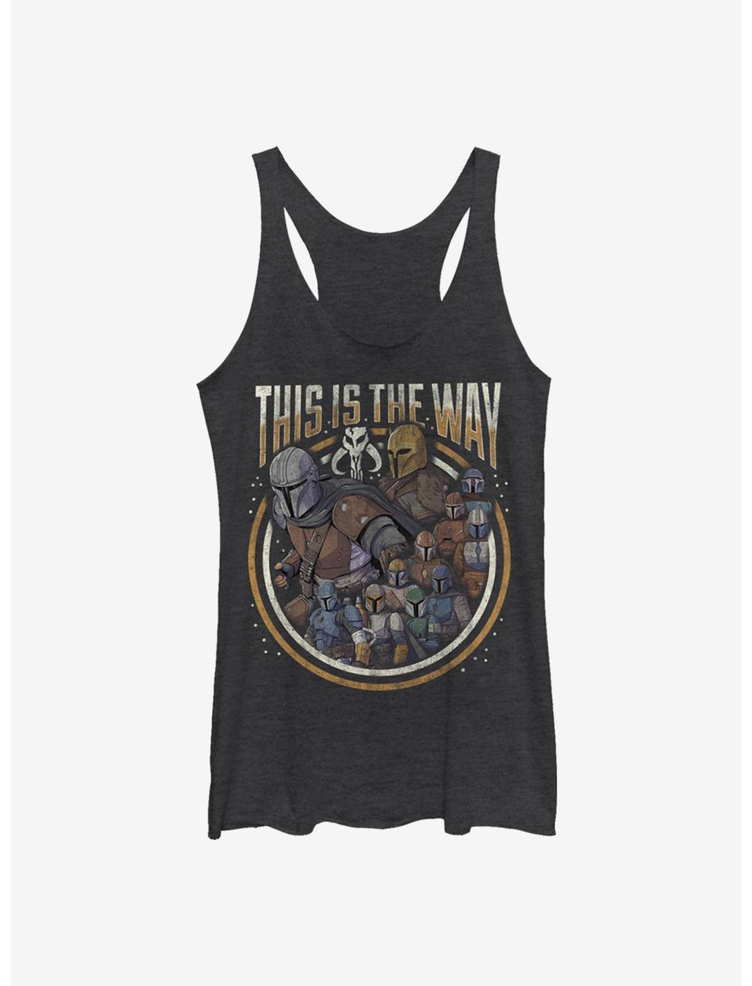 Star Wars The Mandalorian This Is The Way Girls Tank, BLK HTR, hi-res