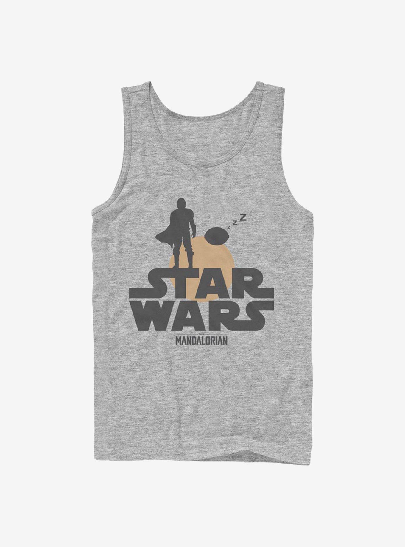 Star Wars The Mandalorian Sunset Duo Tank Top, ATH HTR, hi-res