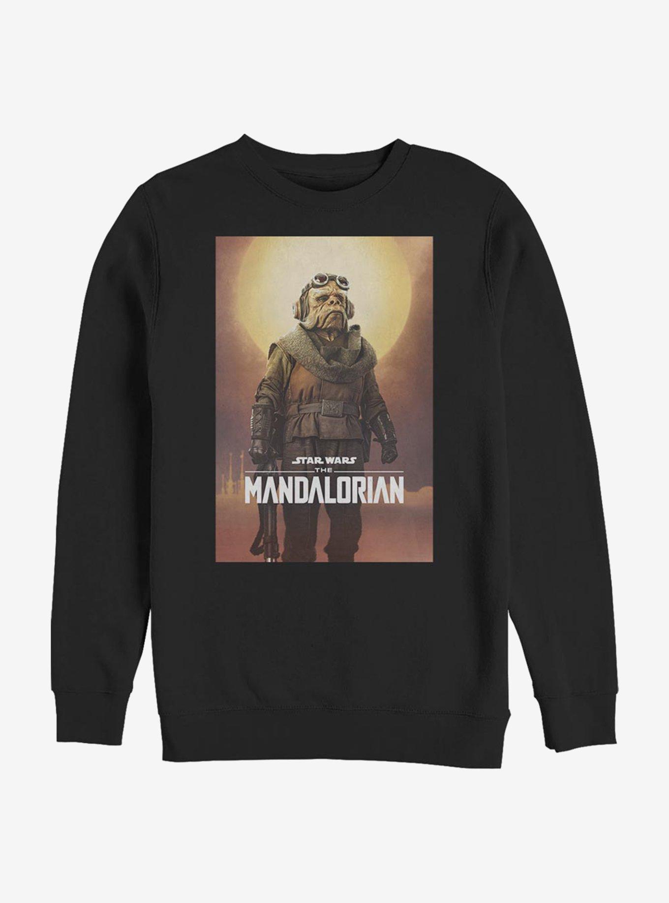 Star Wars The Mandalorian Alien Poster Crew Sweatshirt, , hi-res