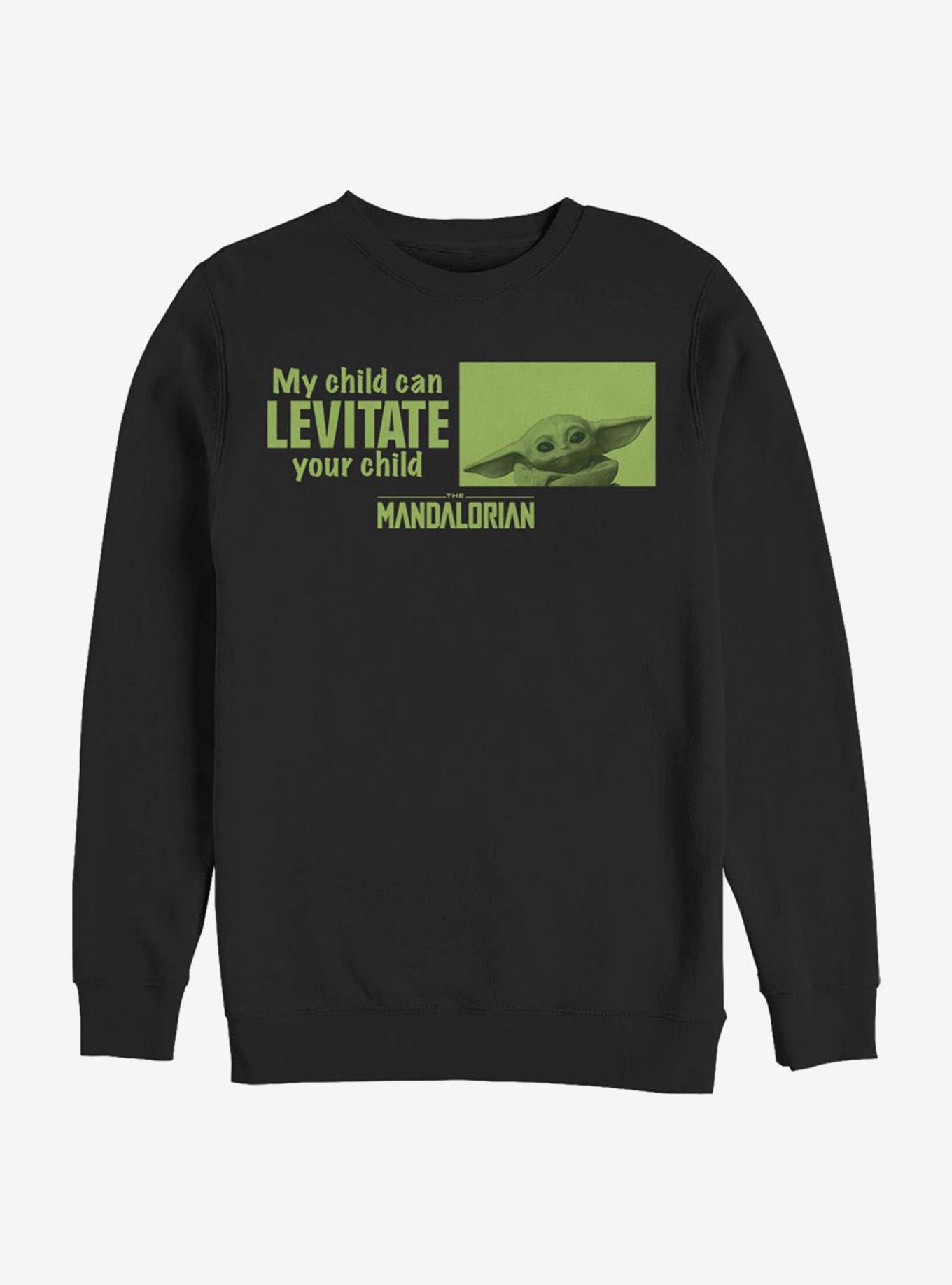 Star Wars The Mandalorian The Child Can Levitate Sweatshirt, , hi-res