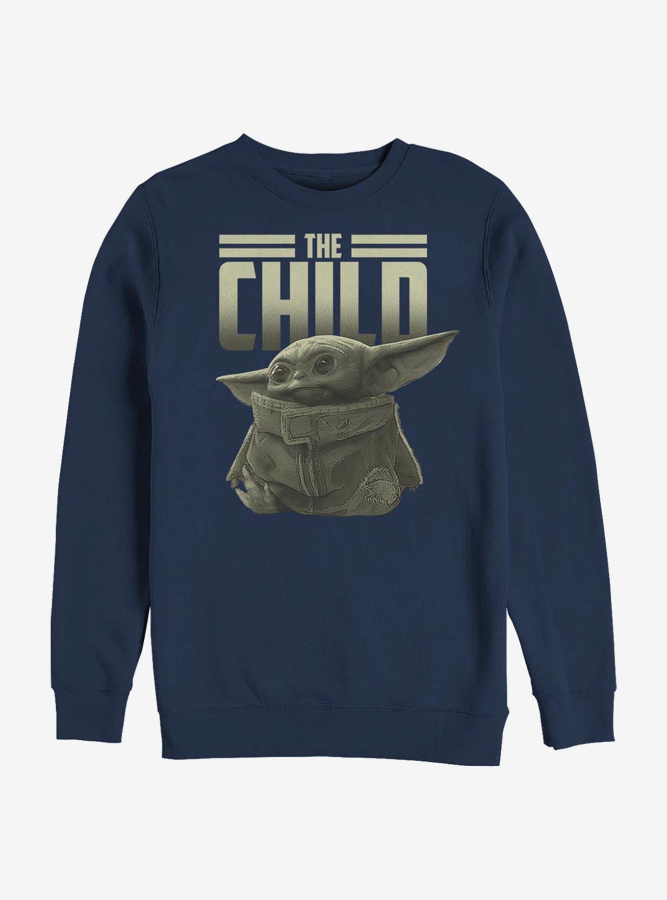 Star Wars The Mandalorian The Child Title Crew Sweatshirt, , hi-res
