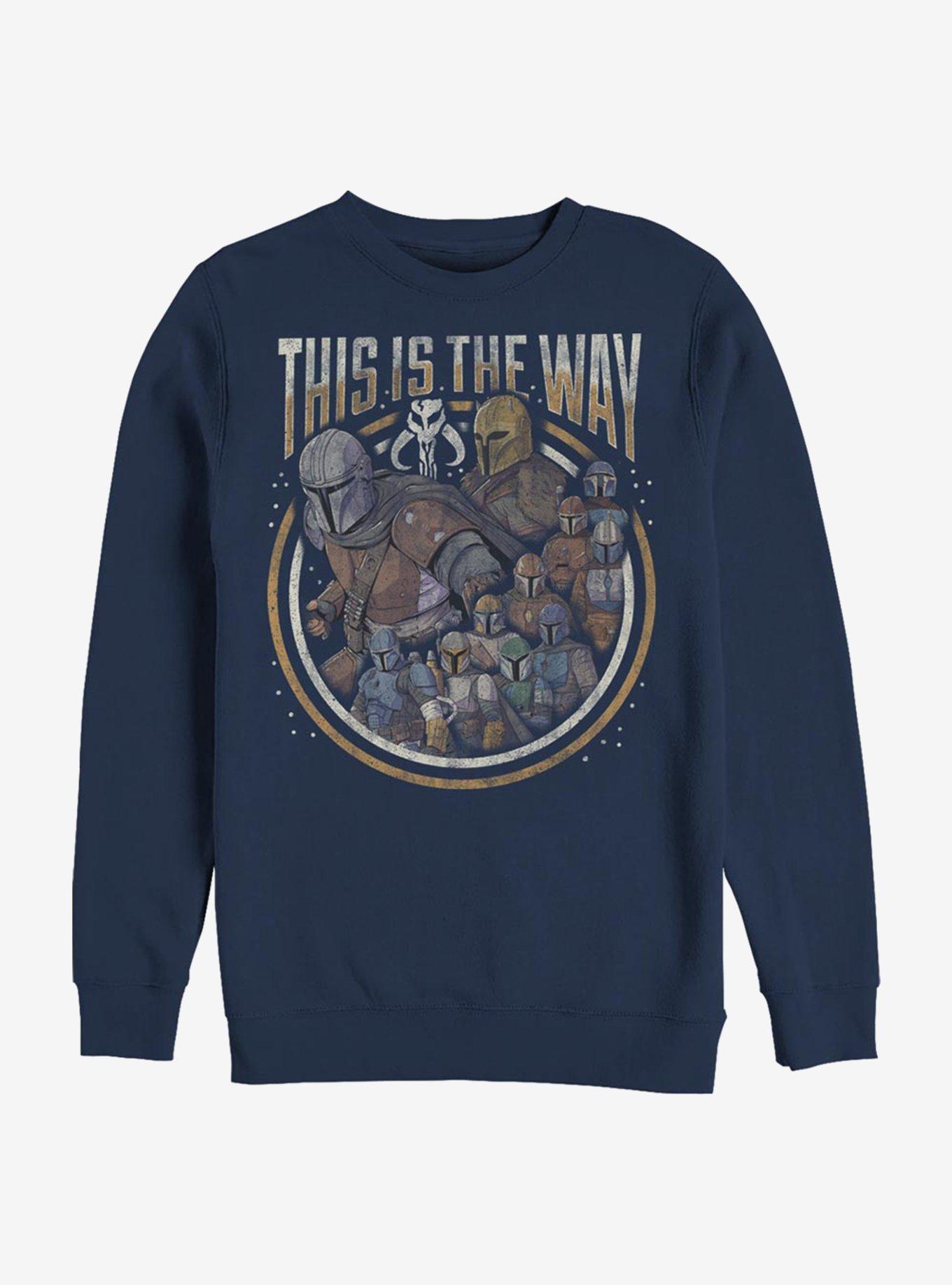 Star Wars The Mandalorian This Is The Way Crew Sweatshirt, , hi-res