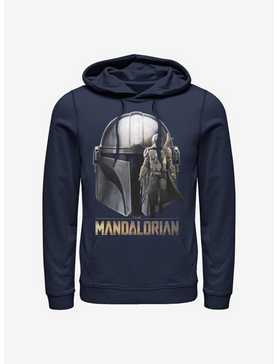 Star Wars The Mandalorian Mando Helmet Hoodie, , hi-res