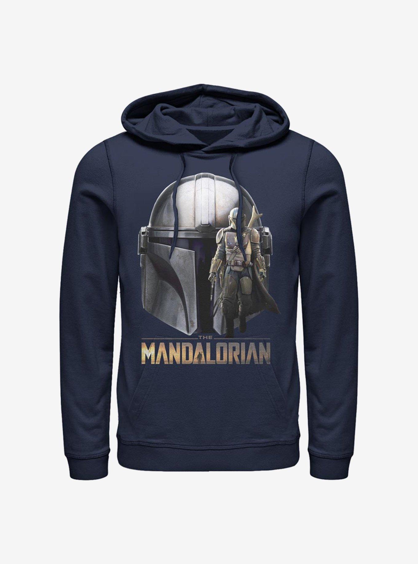 Star Wars The Mandalorian Mando Helmet Hoodie, , hi-res