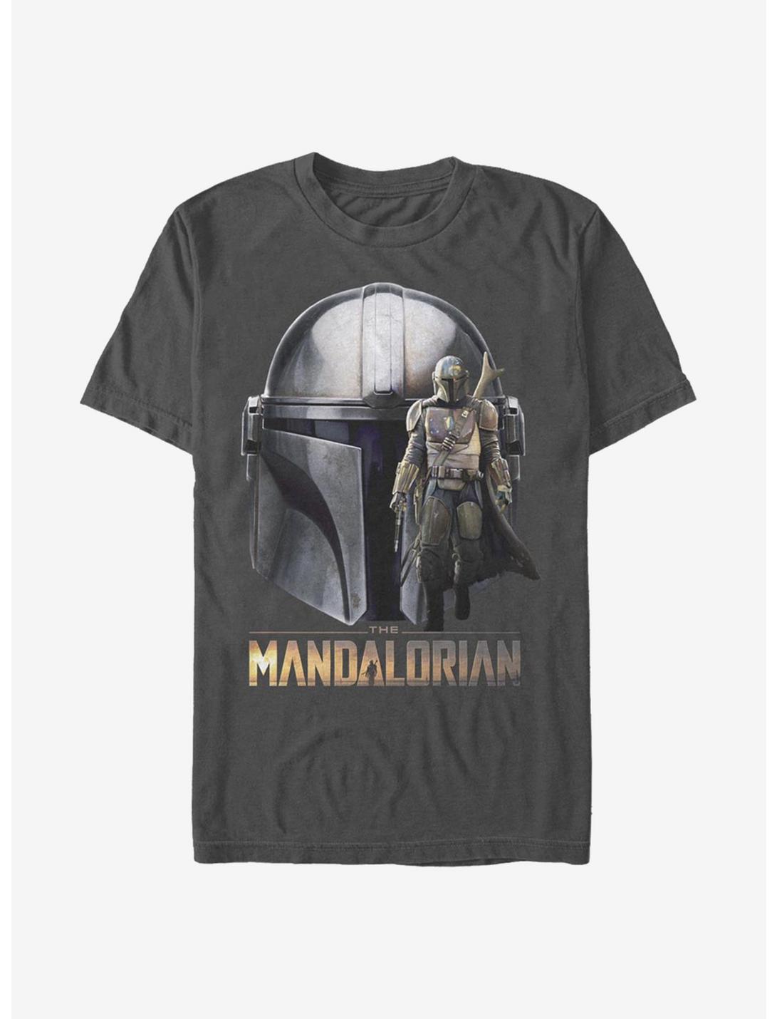 Star Wars The Mandalorian Mando Helmet T-Shirt, , hi-res