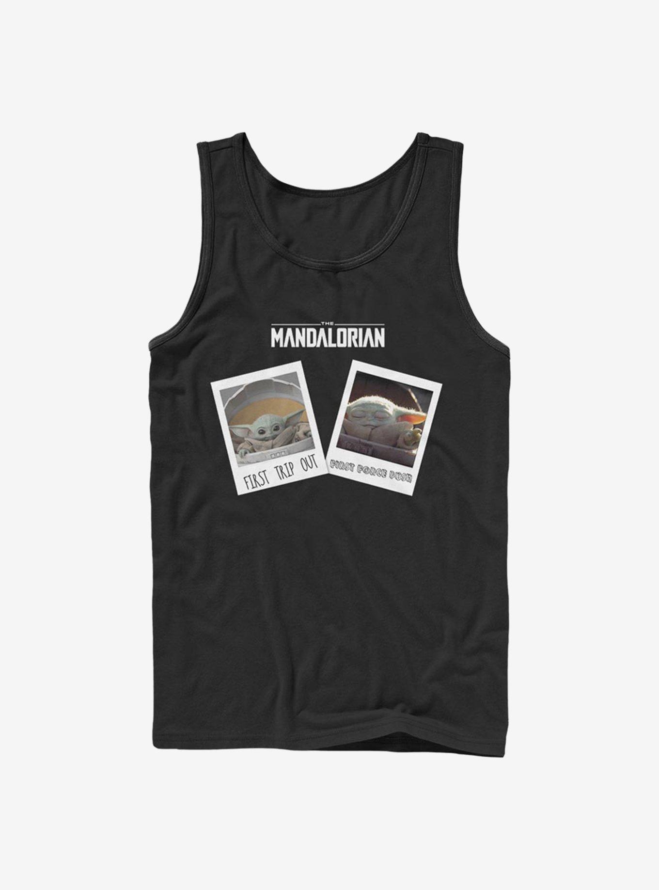 Star Wars The Mandalorian Travel Polaroids Tank, BLACK, hi-res