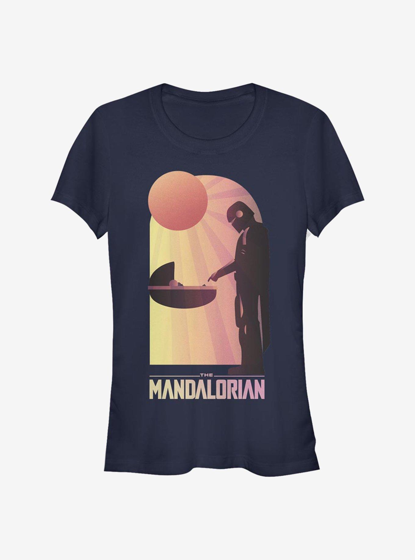Star Wars The Mandalorian A Warm Meeting Girls T-Shirt
