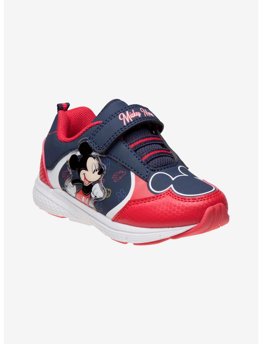 Disney Mickey Mouse Boys Lights Sneakers, BLUE, hi-res