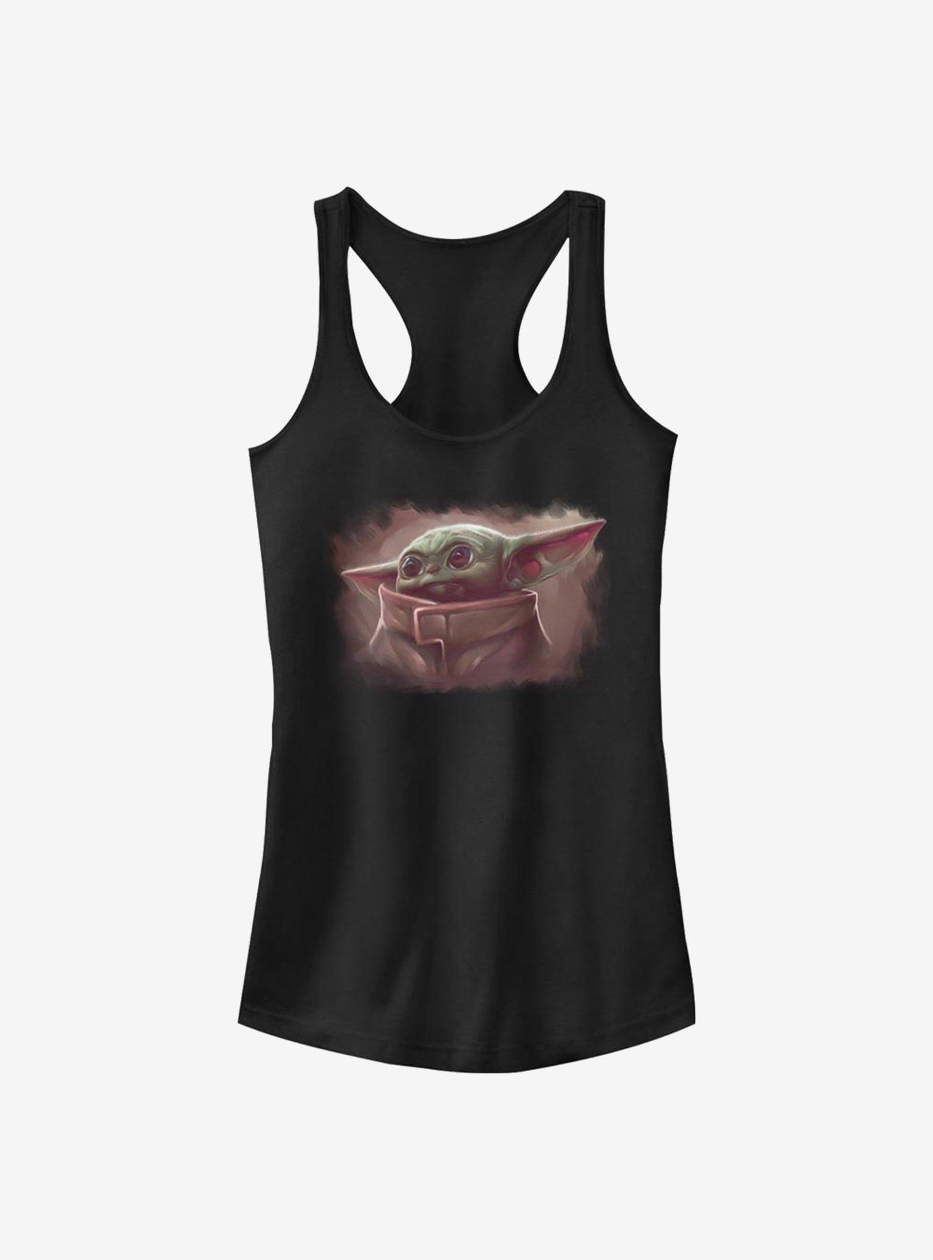 Star Wars The Mandalorian Cute The Child Painting Girls Tank, , hi-res