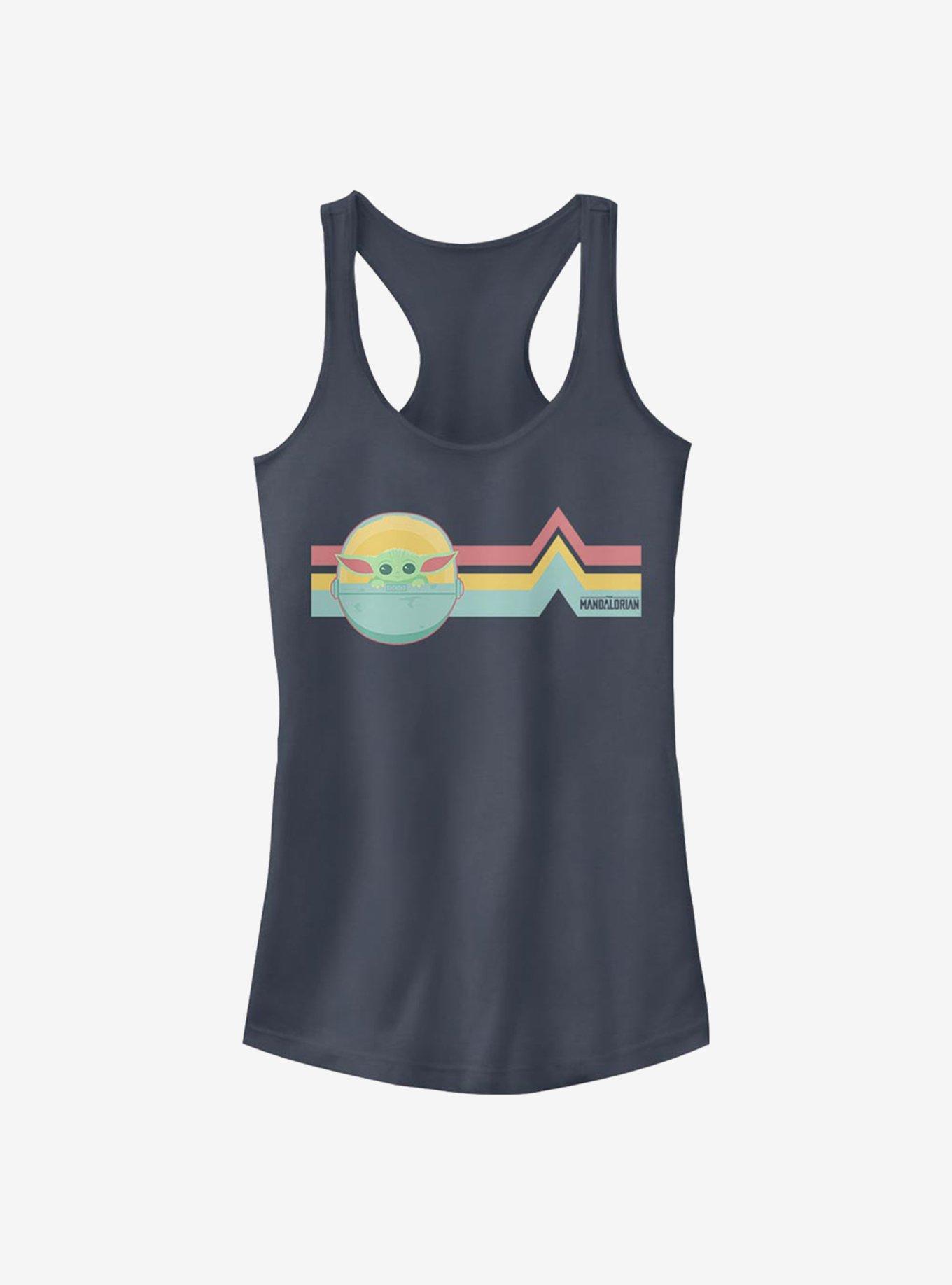 Star Wars The Mandalorian Rainbow The Child Girls Tank, INDIGO, hi-res