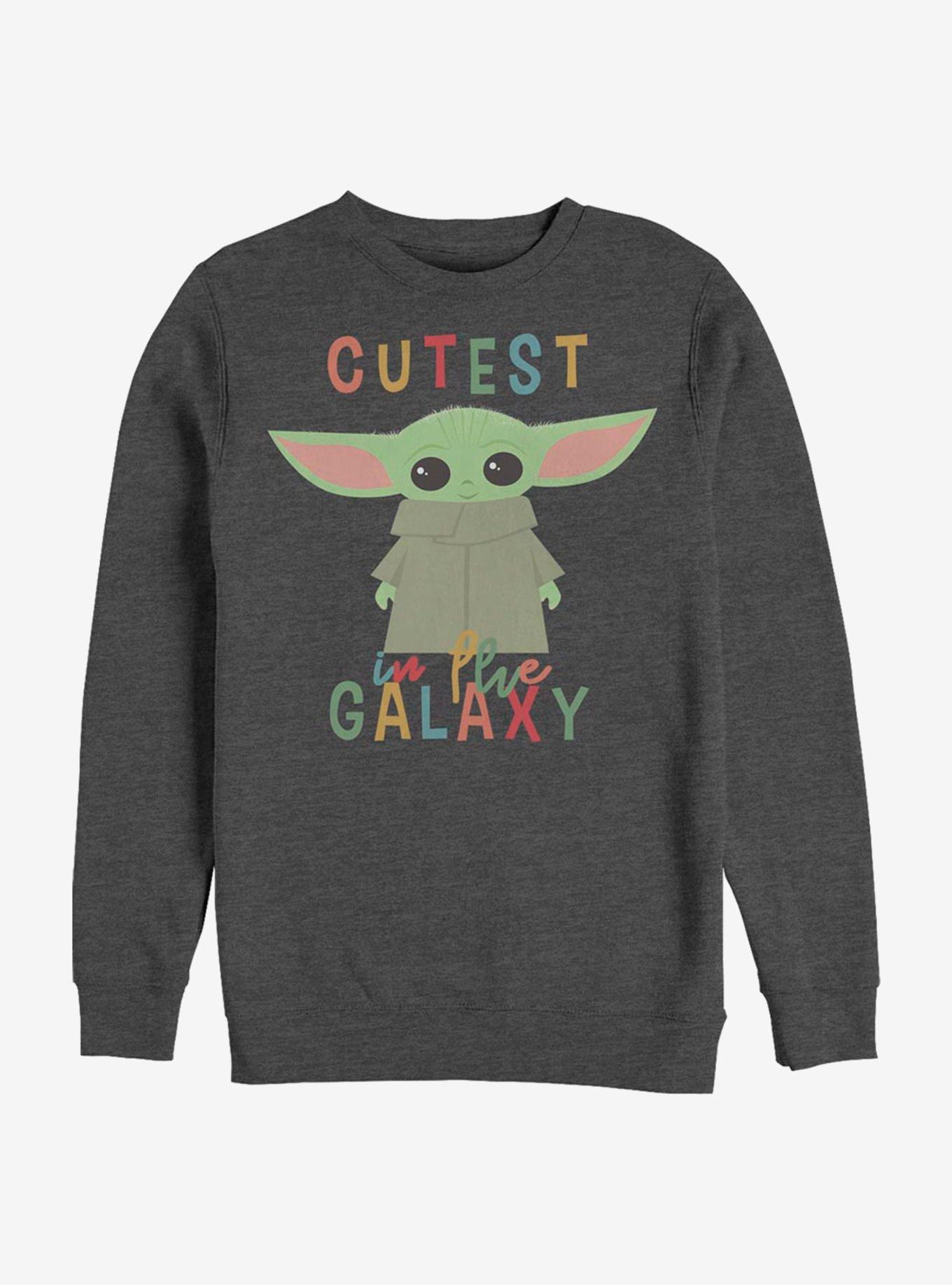 Star Wars The Mandalorian Cutest Little The Child Crew Sweatshirt, , hi-res