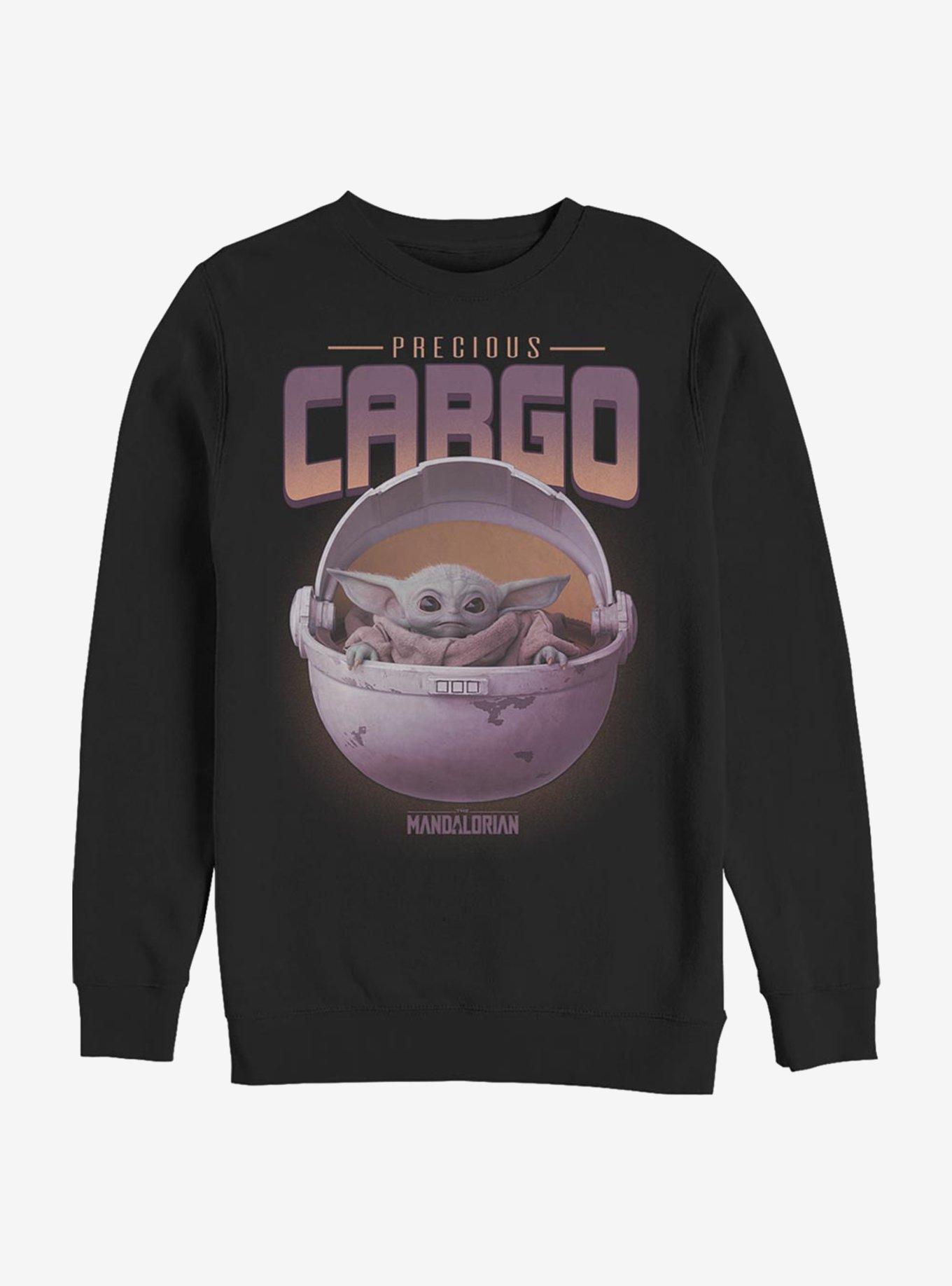 Star Wars The Mandalorian Precious Cargo Child Crew Sweatshirt