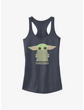 Star Wars The Mandalorian The Child Covered Face Girls Tank, , hi-res