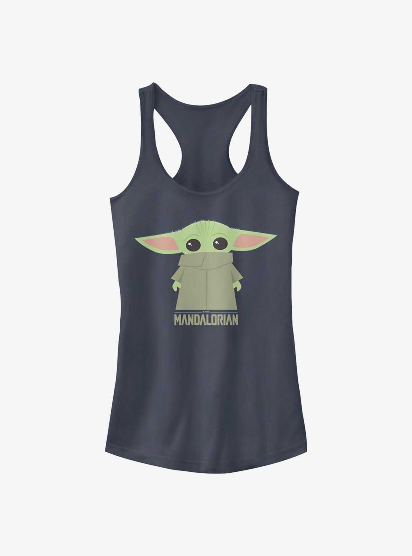 Star Wars The Mandalorian The Child Covered Face Girls Tank, , hi-res