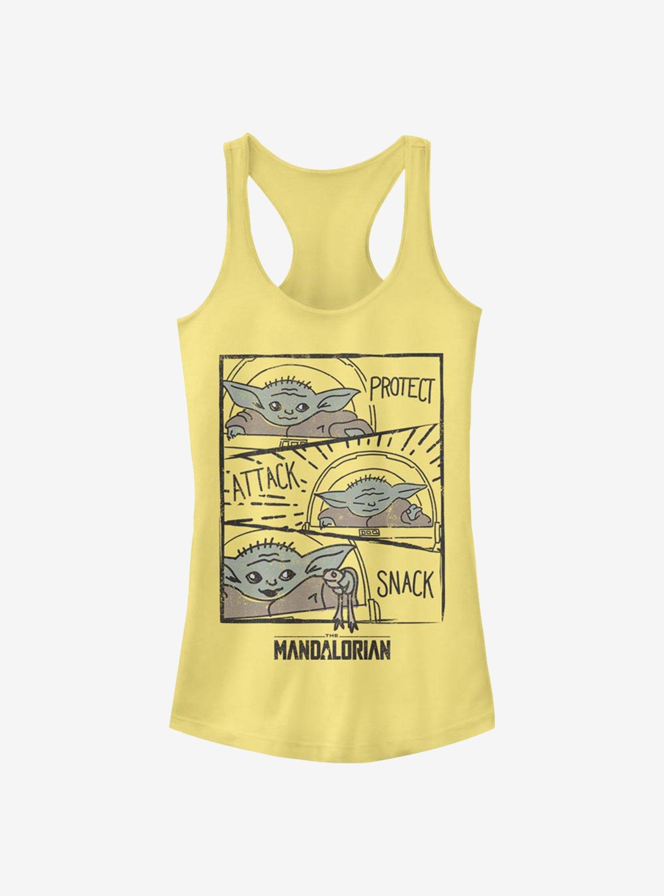 Star Wars The Mandalorian The Child Doodle Panels Girls Tank, , hi-res